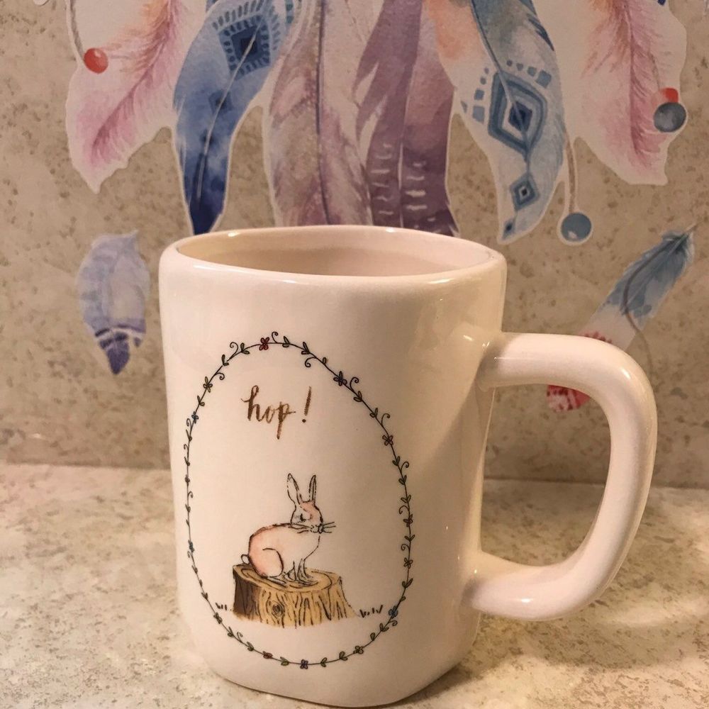 Rae Dunn HOP Bunny Mug